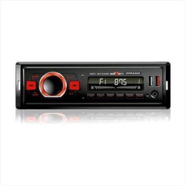 Imagem de Radio Mp3 Som Automotivo 4x50w Bluetooth Usb 2usb Sd Aux - SEVEN PARTS