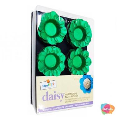 Imagem de Forminha daisy de papel com 50 unid - RICA FESTAS