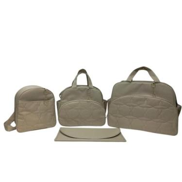 Imagem de Kit bolsa maternidade Bebê Estrela - Hyno kids, Bege