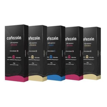 Imagem de 50 Cápsulas Compatíveis Nespresso Café Cafezale