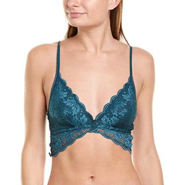 Imagem de Cosabella Sutiã de balé feminino, Verde escuro, P