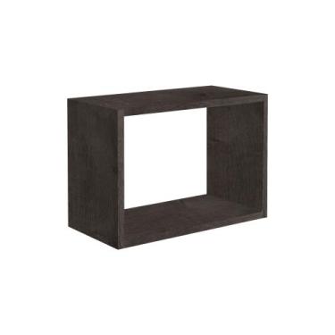 Imagem de Nicho Decorativo Quadrado Parede Quarto Bebê 40x28x20cm - Grilazer, Bo