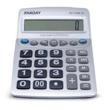Imagem de Calculadora GRANDE GRANDE 16x21 cm desligamento automático - Shaday