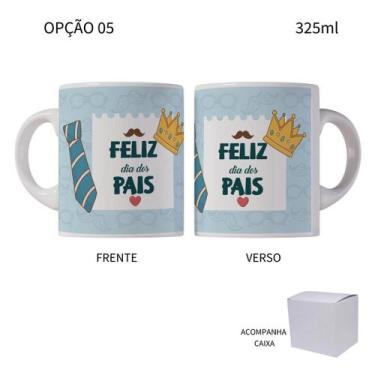 Imagem de Caneca 325ml Feliz Dia Do Pais Melhor Pai Do Mundo Super Pai - LARANJA