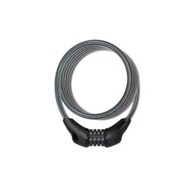 Imagem de Cadeado Espiral 12Mm x 1,2M Onguard Neon 8169 Segredo Preto