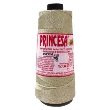 Imagem de Linha Princesa Brilho Prata 500m - Incomfio, 3109 Bege