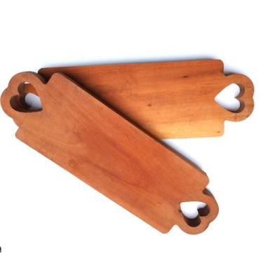 Imagem de Tabua Decorativa Kit Dois Corações  - Im Artefatos e Soluções