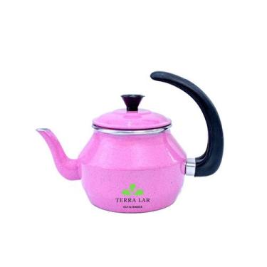 Imagem de Chaleira Com Infusor Ferver Agua Cha Cafe Leite Aluminio - TERRA LAR, 