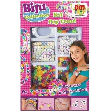 Imagem de Kit Bijuteria Infantil Collection Pop Trend Do It Yoursel - Evolvere, 