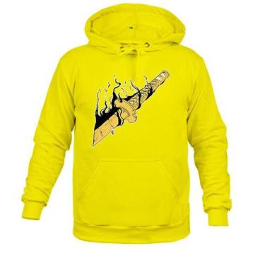 Imagem de Moletom 100% Algodão Inverno Espada - Surprass, Amarelo, GG