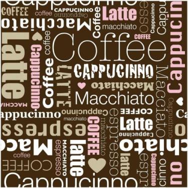 Imagem de Papel de parede decorativo cafe - ATITUDE SIGNS