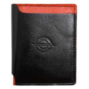 Imagem de Carteira de Couro Artlux porte Pequeno Slim 965, Preto