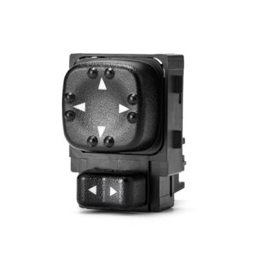 Imagem de Interruptor de espelho elétrico externo para Chevy Silverado Suburban 1500 2500 3500, Chevy Avalanche Tahoe, GMC Sierra Yukon XL1500 2500 3500 Botão de controle do espelho lateral do motorista