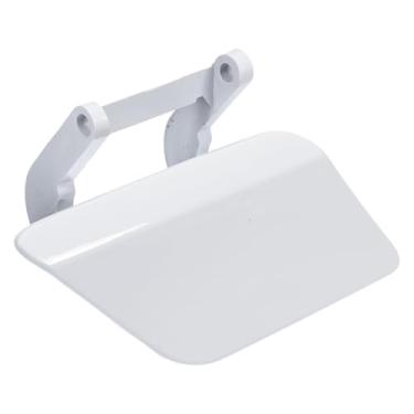 Imagem de Motoforti Tampa do bocal da arruela do farol do lado direito dianteiro tampa do bocal de acabamento do para-choque para Mercedes-Benz C350 2008-2015 Nº 2048804324 Branco