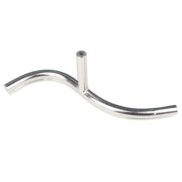 Imagem de YIDOFENG Suporte de ferramenta de torno curvo para torno de madeira, descanso de ferramentas de aço inoxidável, diâmetro da coluna de 16 mm (5/20.3 cm) para descanso de ferramentas de torno de madeira