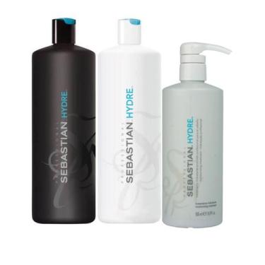 Imagem de Kit Sebastian Professional Shampoo Condicionador e Máscara