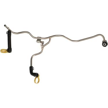 Imagem de Gates TL256 Linha de drenagem de refrigerante turbocompressor – Aço/Borracha x 26" x 11" x 3" com parafuso banjo, 2 arruelas