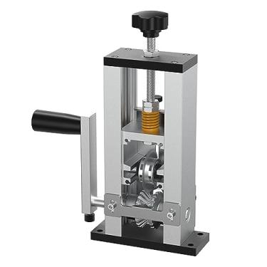 Imagem de Vislone Descascador de fios doméstico portátil, ferramenta manual de descascamento de fios de 1 a 25 mm, cabo elétrico, com suporte de manivela, uso com furadeira elétrica manual