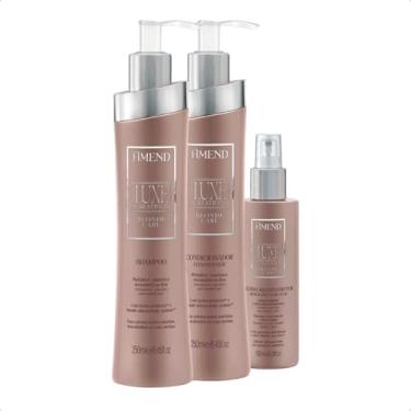 Imagem de Kit Hidratação Loiros Shampoo 250ml + Condicionador 250ml + Fluído 180ml Amend