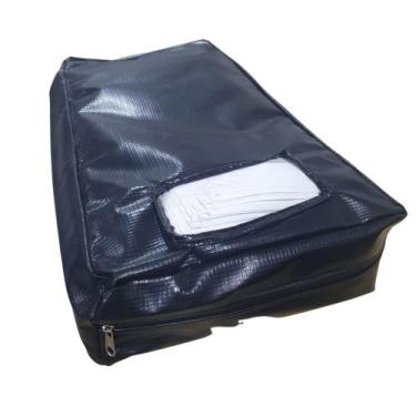 Imagem de Porta Sacolas Supermercados Lojas Feiras De Lona 35 X 25 - Vinilforte,