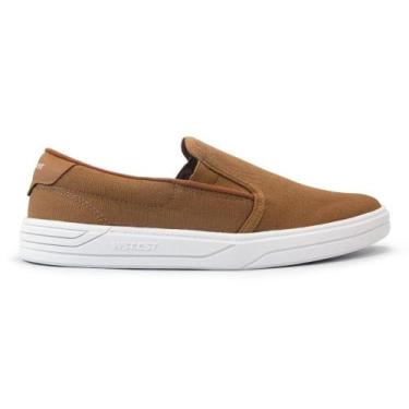 Imagem de Tênis West Coast Masculino Slip On WC 110 Cult, Marrom, 39