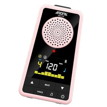 Imagem de Amagogo Metrônomo Compacto para Piano e Violino com Controle de Volume, Rosa