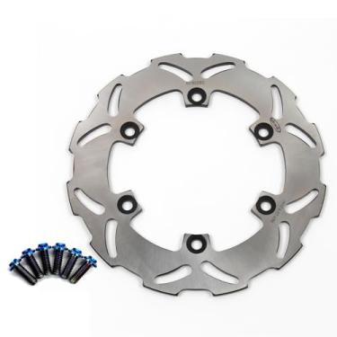Imagem de Rotor de disco de freio traseiro com parafusos de montagem para Yamaha TT250 2000, YZF R6 1999-2002, YZF R1 2002-2003, acessórios de substituição de motocicleta