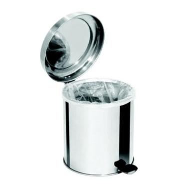 Imagem de Lixeira Inox Com Pedal 12 Litros