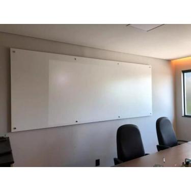 Imagem de Lousa de Vidro Escrita e Projeção 2,00 x 1,20 - CINETELAS