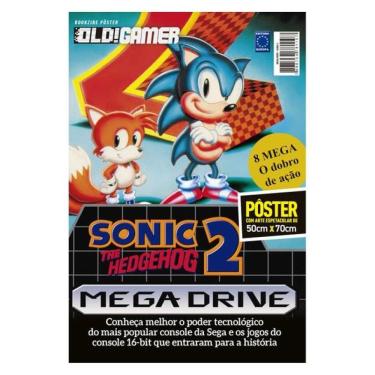 Imagem de Superpôster Old!Gamer - Mega Drive - Sonic The Hedgehog 2