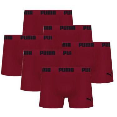 Imagem de Kit 6 Cuecas Microfibra Boxer Box  Modelo Sem Costura Masculina Adulta