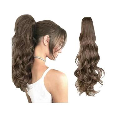 Imagem de Extensões de Cabelo Sintético Ondulado - 24 Polegadas - Multicoloridas