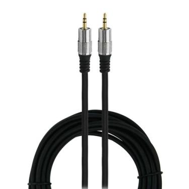Imagem de Cabo Áudio P2 X P2 2m Profissional Plug Metal Fitz 2 Metros - PIX, 018
