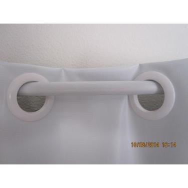 Imagem de Cortina pvc 2,80m x 1,40m corta luz 100% dupla face modelo para varão 