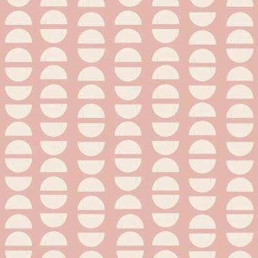 Imagem de Papel de Parede Vinílico Café fundo rosa revoada 4462 52x1000 - Bobine