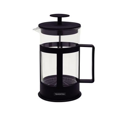 Imagem de Cafeteira Francesa Para Café Gourmet em Vidro e Polipropileno Preto 1l - Tramontina 61767600
