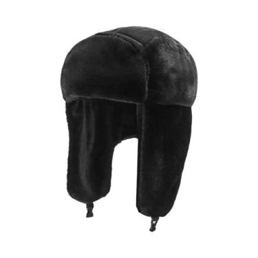 Imagem de Chapéu Bomber de Inverno em Pelúcia - Unissex, Quente e Grosso - Estil