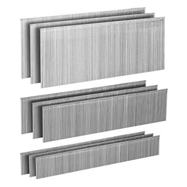 Imagem de SITLDY Pregos Brad de aço inoxidável calibre 18 304, pacote com 2.5 cm, pacote com 2400, pregos pequenos para pistola pneumática, elétrica 18GA Brad Nailer