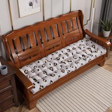 Imagem de Almofada De Assento Bech Cushio, Cadeira De Gole Macia Ao Ar Livre Substitua Cushio, Rectagle Garde Pallet Cushios Almofadas De Sofá Para Escritório Em Casa Pátio, C, 48x120cm