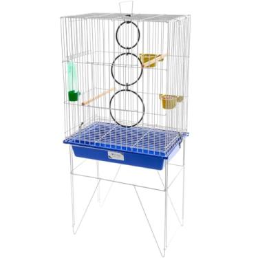 Imagem de Gaiola Viveiro Calopsita Completa Com Acessórios