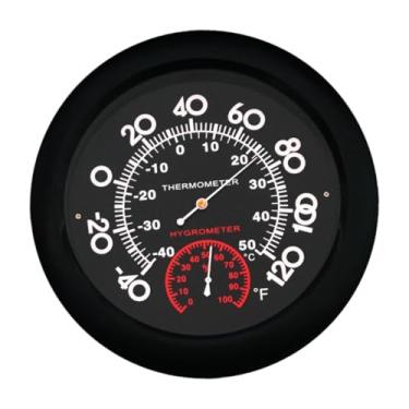 Imagem de Ｂｅｓｇａ Termômetro Higrômetro Estação Meteorológica Montado na Parede Profissional Escala Clara Medidor de Umidade de Temperatura para Cozinha, Type a