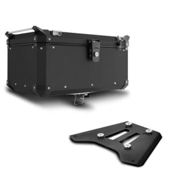 Imagem de Baú Moto Alumínio Top Case 56 Litros + Base de Fixação BMW R 1200 BMW 
