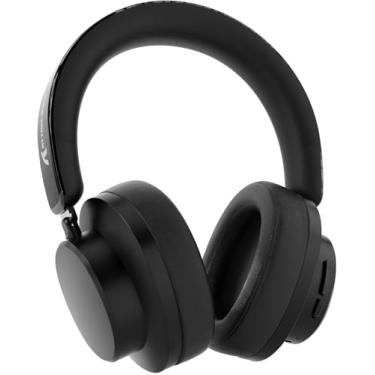 Imagem de ATTACK SHARK G500 Fones de ouvido sem fio com cancelamento de ruído, Bluetooth ANC com BT 5.3/3.5 mm,cabo de áudio com fio,20 horas de reprodução,microfone integrado,Leve para smartphone PC(Preto)