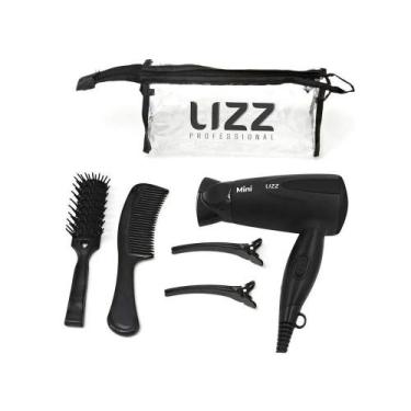 Imagem de Lizz - mini secador dobravel, Preto, Bivolt