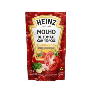 Imagem de Molho De Tomate Heinz Tradicional Sache 240g