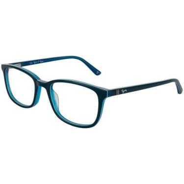 Imagem de Óculos Infantil Tigor T. Tigre VTT183 48C04 - Azul Petróleo 48, Azul, 