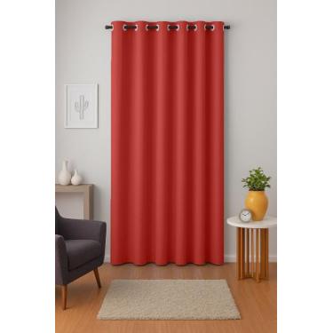 Imagem de Cortina Blackout Corta Luz 1,40 X 3,00 Antimofo Sala Quarto Cozinha Ev