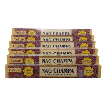 Imagem de Incenso Indiano Tulasi Massala Nag Champa 6un.42v.
