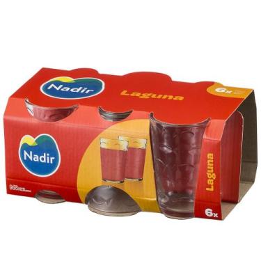 Imagem de Copo Laguna Nadir Ritmos 265ml Jogo de 6 peças