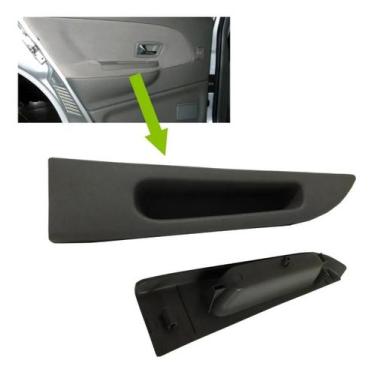 Imagem de Puxador Porta Traseira Santana Grafite L.Direito Grafite - Autoplast